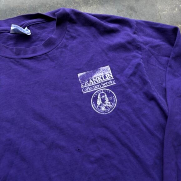 Crazy 90s Money‎ Collection Purple T-shirt - Picture 4 of 4